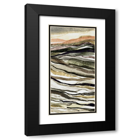 Waterscapes IV Black Modern Wood Framed Art Print with Double Matting by Galapon, Nikki