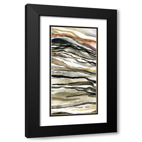 Waterscapes V Black Modern Wood Framed Art Print with Double Matting by Galapon, Nikki