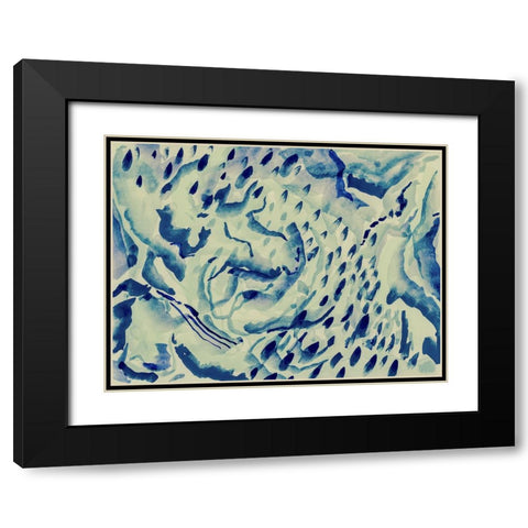 A Wonderland I Black Modern Wood Framed Art Print with Double Matting by Galapon, Nikki