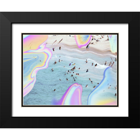 Summer Heatwave II Black Modern Wood Framed Art Print with Double Matting by Barnes, Victoria