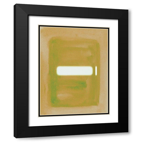 Focal Point I Black Modern Wood Framed Art Print with Double Matting by Wang, Melissa