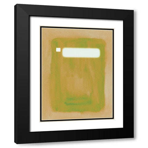 Focal Point II Black Modern Wood Framed Art Print with Double Matting by Wang, Melissa