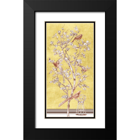 Nature in Autumn II Black Modern Wood Framed Art Print with Double Matting by Wang, Melissa