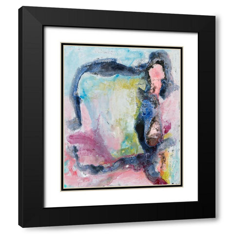 Prism Mirror I Black Modern Wood Framed Art Print with Double Matting by Willett, Michael