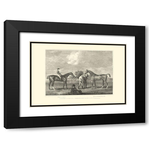 Custom Eclipse And Shakespeare Black Modern Wood Framed Art Print with Double Matting by Scott, John