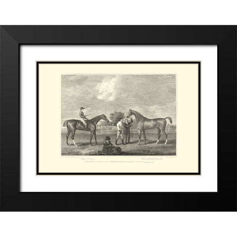 Custom Eclipse And Shakespeare Black Modern Wood Framed Art Print with Double Matting by Scott, John