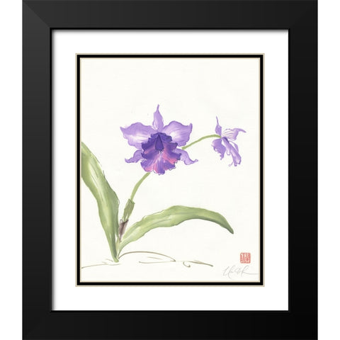 You Found Me II Black Modern Wood Framed Art Print with Double Matting by Rae, Nan