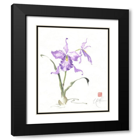 Kingly Stance I Black Modern Wood Framed Art Print with Double Matting by Rae, Nan