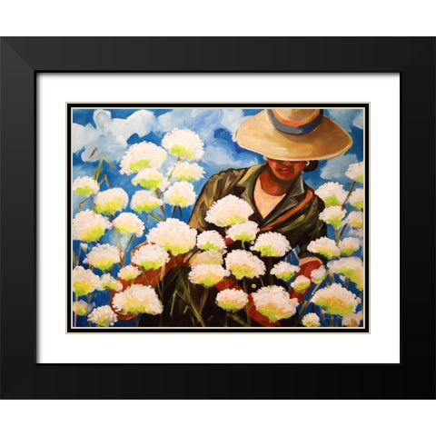 Some Day Sharecropper I Black Modern Wood Framed Art Print with Double Matting by McGee, Janie