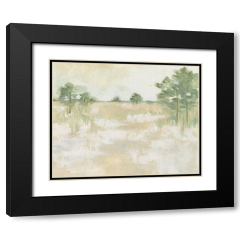 Soft Focus Field II Black Modern Wood Framed Art Print with Double Matting by Vess, June Erica