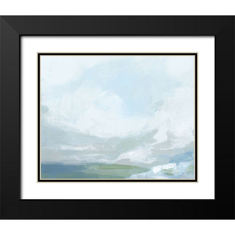 Shetland Sky I Black Modern Wood Framed Art Print with Double Matting by Vess, June Erica