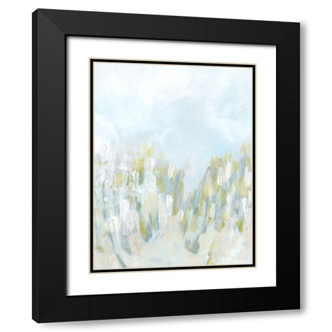 Sea Grasses II Black Modern Wood Framed Art Print with Double Matting by Vess, June Erica