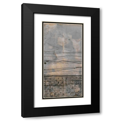 Subtle Symphony I Black Modern Wood Framed Art Print with Double Matting by Goldberger, Jennifer
