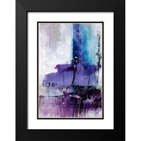 Donde Black Modern Wood Framed Art Print with Double Matting by Schicker, Joshua