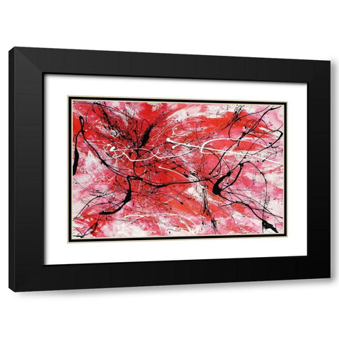 Free Style Black Modern Wood Framed Art Print with Double Matting by Douglass, Farrell