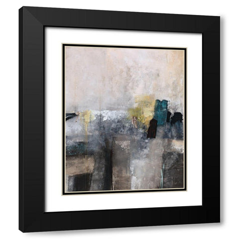 Slowly Goes the Night Black Modern Wood Framed Art Print with Double Matting by Rabo, Clayton