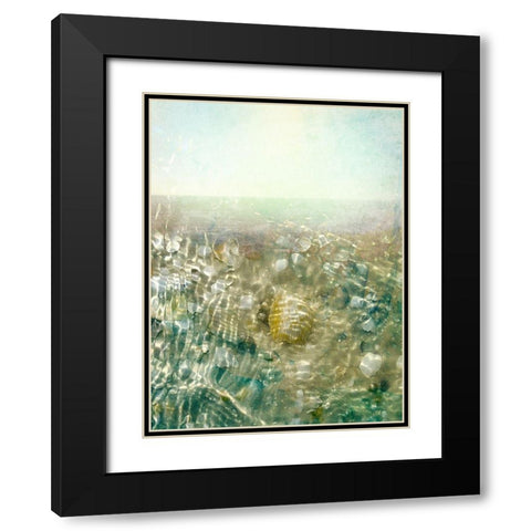 Ocean Dream II Black Modern Wood Framed Art Print with Double Matting by Ilosky, Pam