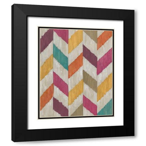 Somersault I Black Modern Wood Framed Art Print with Double Matting by Zarris, Chariklia