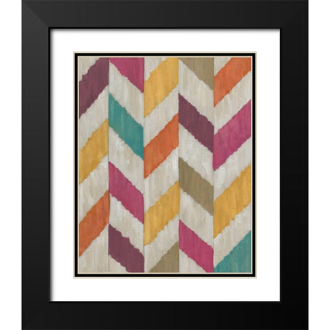 Somersault I Black Modern Wood Framed Art Print with Double Matting by Zarris, Chariklia