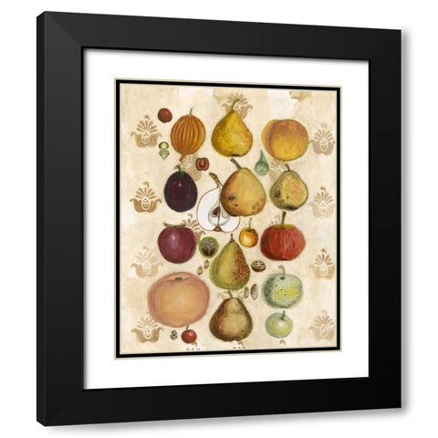 Edible Botanical II Black Modern Wood Framed Art Print with Double Matting by McCavitt, Naomi