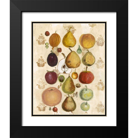 Edible Botanical II Black Modern Wood Framed Art Print with Double Matting by McCavitt, Naomi