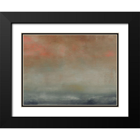 Luminous I Black Modern Wood Framed Art Print with Double Matting by Gordon, Sharon