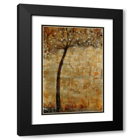 In Bloom I Black Modern Wood Framed Art Print with Double Matting by OToole, Tim
