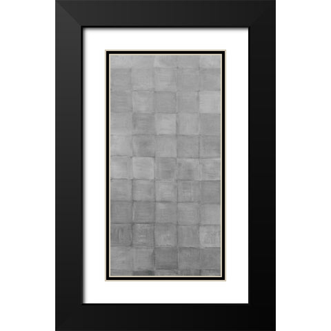 Non-Embellished Grey Scale I Black Modern Wood Framed Art Print with Double Matting by Stramel, Renee W.