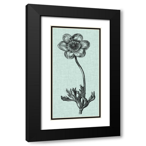 Celadon Beauty IV Black Modern Wood Framed Art Print with Double Matting by Vision Studio