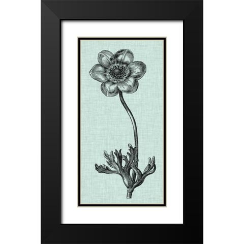 Celadon Beauty IV Black Modern Wood Framed Art Print with Double Matting by Vision Studio