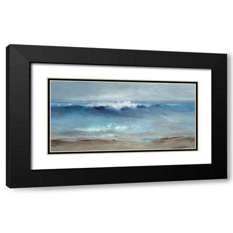 Northeast Wind Black Modern Wood Framed Art Print with Double Matting by Long, Christina