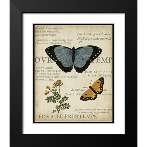 Specimen of Natural Beauty I Black Modern Wood Framed Art Print with Double Matting by Vision Studio