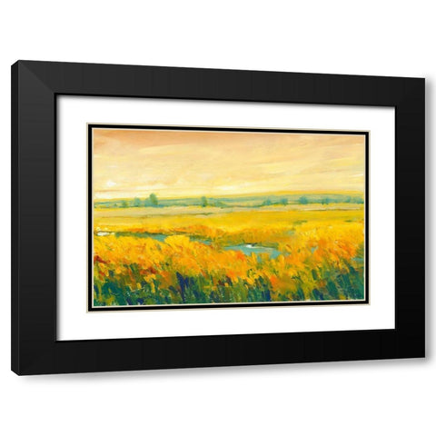 Hot Summer Day II Black Modern Wood Framed Art Print with Double Matting by OToole, Tim