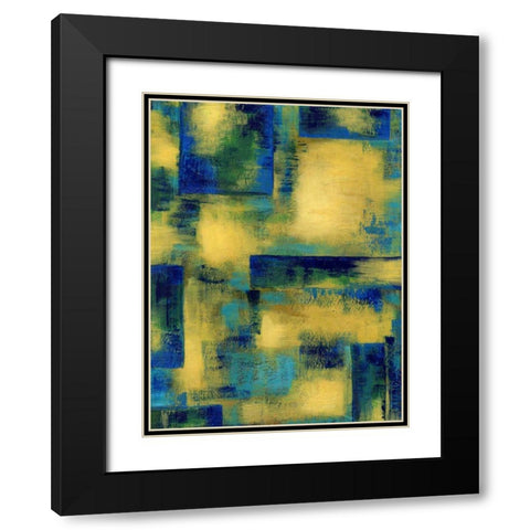 Unconditional I Black Modern Wood Framed Art Print with Double Matting by Stramel, Renee W.