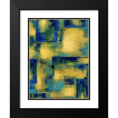 Unconditional I Black Modern Wood Framed Art Print with Double Matting by Stramel, Renee W.