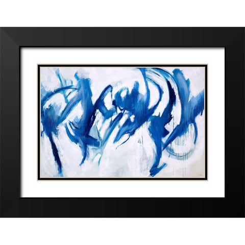 Caracole Black Modern Wood Framed Art Print with Double Matting by Schicker, Joshua