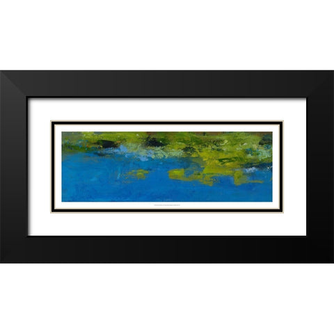 Thicker than Water I Black Modern Wood Framed Art Print with Double Matting by Bothne, Janet
