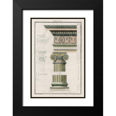 The Iconic Order Black Modern Wood Framed Art Print with Double Matting by Richardson