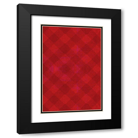 DIY Love Collection E Black Modern Wood Framed Art Print with Double Matting by Vision Studio