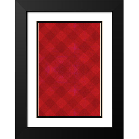 DIY Love Collection E Black Modern Wood Framed Art Print with Double Matting by Vision Studio