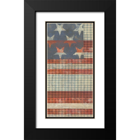 Fourth on the Farm Collection B Black Modern Wood Framed Art Print with Double Matting by Studio W