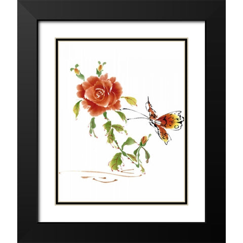 Summer Rapture III Black Modern Wood Framed Art Print with Double Matting by Parker, Nan Rae