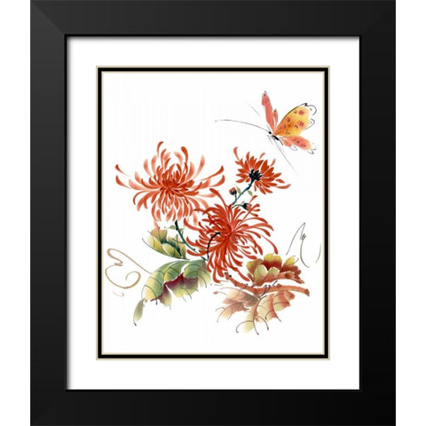 Summer Rapture IV Black Modern Wood Framed Art Print with Double Matting by Parker, Nan Rae