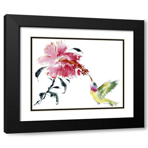 A Perfect Pairing Black Modern Wood Framed Art Print with Double Matting by Parker, Nan Rae