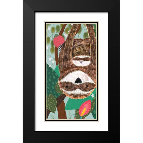 Mothers Love Collection B Black Modern Wood Framed Art Print with Double Matting by Hernandez, Larisa