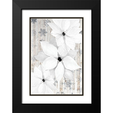 Sophisticated Christmas Collection F Black Modern Wood Framed Art Print with Double Matting by Popp, Grace