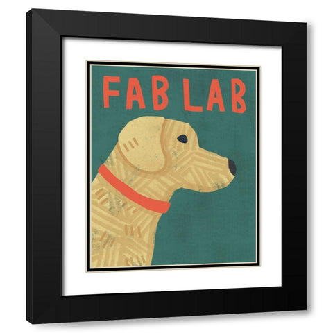 Fab Lab Black Modern Wood Framed Art Print with Double Matting by Inner Circle