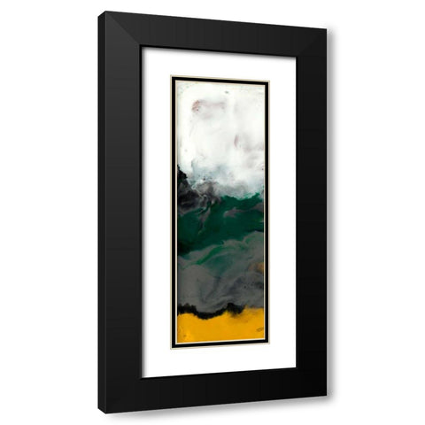 White Sky I Black Modern Wood Framed Art Print with Double Matting by Goldberger, Jennifer