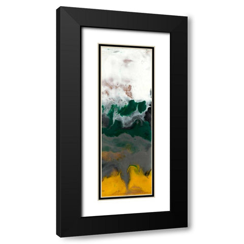 White Sky II Black Modern Wood Framed Art Print with Double Matting by Goldberger, Jennifer