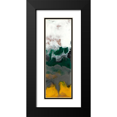 White Sky II Black Modern Wood Framed Art Print with Double Matting by Goldberger, Jennifer